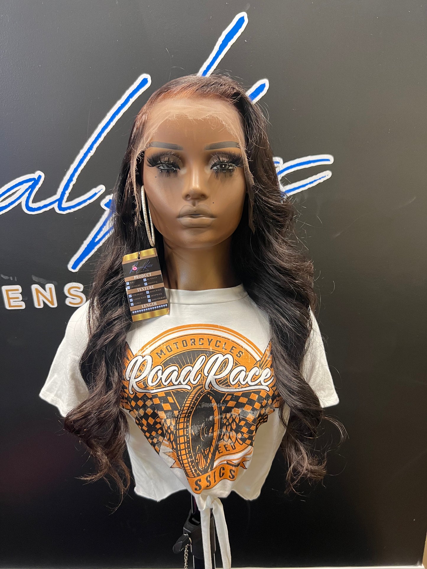 22 inch Side Part Wig