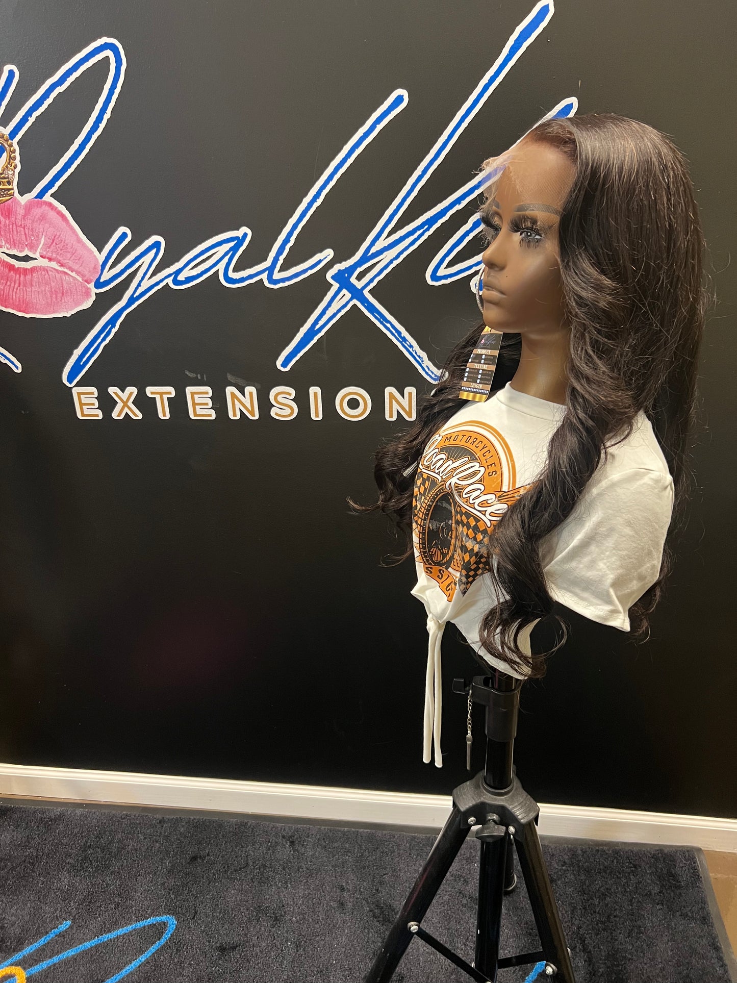 22 inch Side Part Wig